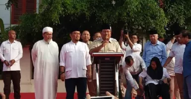 Kemana Sandiaga Saat Prabowo Berpidato?