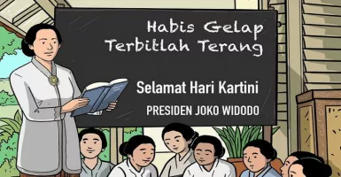 Presiden Jokowi Ucapkan Selamat Hari Kartini