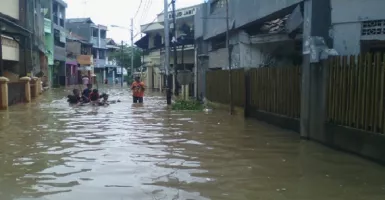 Curah Hujan di Bogor Tinggi, Warga Kampung Melayu Diimbau Siaga
