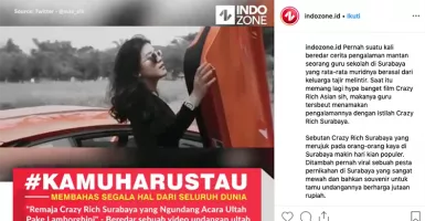 Pamer Lamborghini, Ini Undangan Ulang Tahun Crazy Rich Surabayan