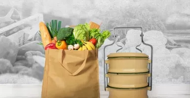 Peduli Lingkungan, Yuk Bawa Kantong Belanja dan Wadah Makanan