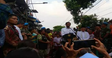 Ini Alasan Jokowi Pilih Kampung Deret Lokasi Deklarasi Kemenangan