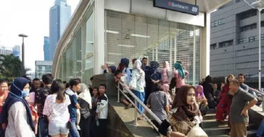 3 Stasiun MRT Ditutup Akibat Demo 22 Mei