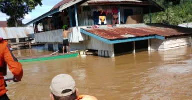 Banjir Hantam 6 Desa di Sultra, Aktifitas Warga Lumpuh Total