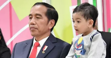 Begini Gaya Lucu Cucu Jokowi Jawab Pertanyaan dari Jurnalis