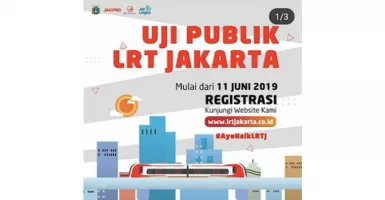 LRT Jakarta Buka Pendaftaran Uji Coba Publik, Ini Cara Daftarnya