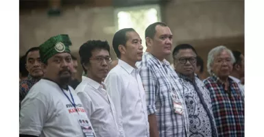 Jokowi Hadiri Halal Bihalal dengan Aktivis 98