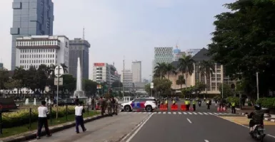 Besok Sidang Gugatan Pilpres di MK, Jalan Medan Merdeka Ditutup