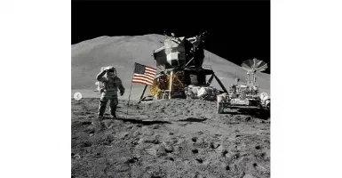 NASA Unggah Foto Pendaratan di Bulan, Netizen Malah Bilang Hoax