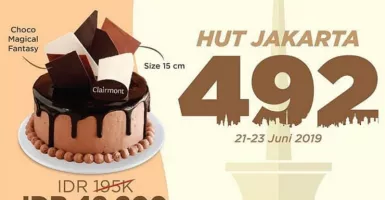 Catat! Ini 3 Promo Sambut HUT ke-492 DKI Jakarta