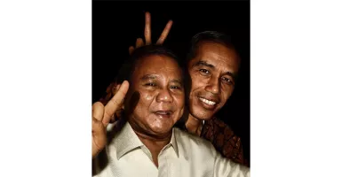 Jokowi dan Prabowo ‘Cilukba’ di Karya Agan Harahap, Apa Maknanya?