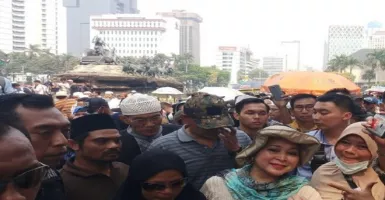 Ada Titiek Soeharto di Lokasi Demo Kawal MK
