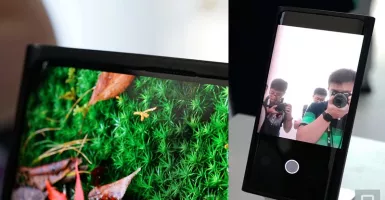 OPPO Pamerkan Smartphone dengan Kamera di Bawah Layar