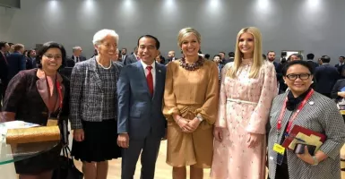 Hadiri KTT G20, Jokowi Diapit Perempuan-Perempuan Perkasa Dunia