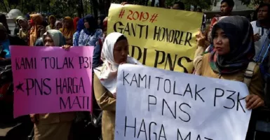 Honorer K2 Ancam Demo Besar Jika Tak Diangkat PNS