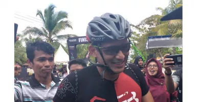Sandiaga Uno jadi Peserta Belitung Triathlon 2019
