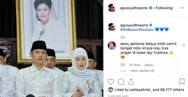 Kenang Bu Ani Yudhoyono, AHY Tulis #40dayswithoutyou