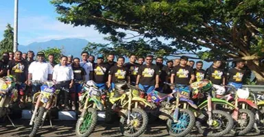 Seru! Komunitas Motor Trail Waropen Susuri Papua Selama 3 Hari