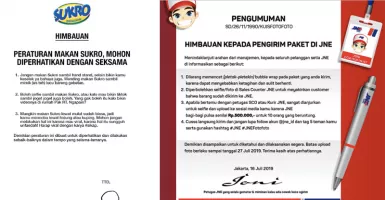 Ngakak, Ini Kumpulan Aturan Dokumentasi Nyindir Garuda Indonesia