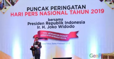 HPN 2019, Jokowi Raih Penghargaan Kemerdekaan Pers