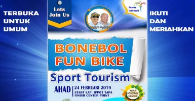 Bonebol Funbike Sport Tourism Yang Menyinggahi Banyak Spot Wisata