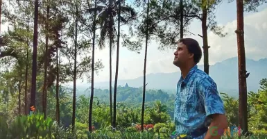 Stuart Collin Terpukau dengan Keindahan Candi Borobudur