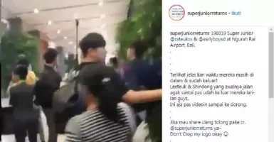 Tiba di Bali, Super Junior Diserbu ELF