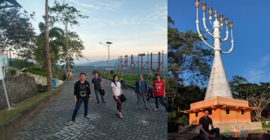 Menara Kaki Dian Raksasa di Minahasa Utara