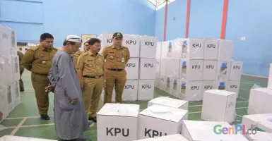 Wakil Wali Kota Tangerang Pantau Pengiriman Logistik Pemilu