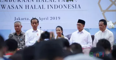 Resmikan Halal Park, Strategi Jokowi Promosikan Industri Halal