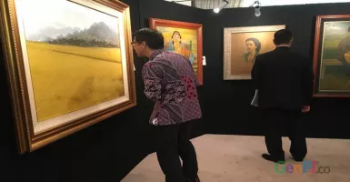 Lukisan Karya Maestro Indonesia Dipamerkan di Rumah Dubes Jepang