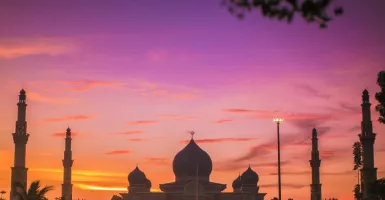 Ramadhan Kareem, Menikmati Senja di Masjid Raya An Nur Pekanbaru