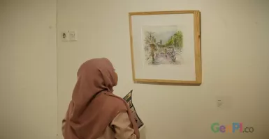 72 Seni Lukis Cat Air Dipamerkan di Galeri Nasional Indonesia