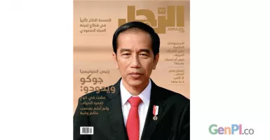 Presiden Jokowi Jadi Cover Majalah Elite Arrajol di Arab Saudi