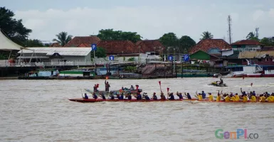 Jelang HUT ke-1336, Palembang Gelar Balap Perahu Bidar