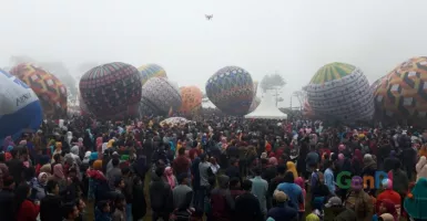 Ratusan Balon Raksasa Mengudara di Pagerejo, Kertek Wonosobo
