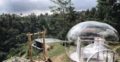 Pas untuk Honeymoon, Hotel Bubble di Ubud Ini Romantis Banget