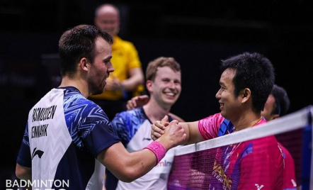 Bungkam Hendra Setiawan/Mohammad Ahsan, Ganda Denmark Tercengang - GenPI.co