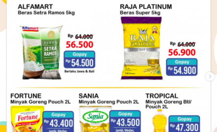 Promo GoPay, Harga Minyak Goreng di Alfamart Makin Murah! - GenPI.co