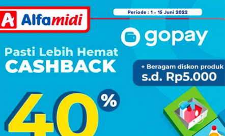 Promo GoPay, Belanja di Alfamidi Bisa Dapat Cashback 40 Persen! - GenPI.co