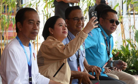 Puan Diapit Jokowi dan Anies, Pengamat Sebut Bukan Kebetulan - GenPI.co