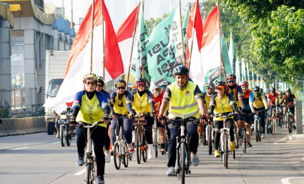 Aksi Sejuta Sepeda Satu Indonesia Peringati Hari Lingkungan Hidup - GenPI.co