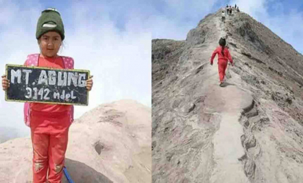 Pecah Rekor! Gunung Agung Ditaklukan oleh Bocah Karangasem - GenPI.co