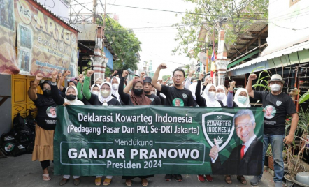 Kowarteg dan PKL se-Jakarta Mau Program Ekonomi ala Ganjar Diterapkan Nasional - GenPI.co