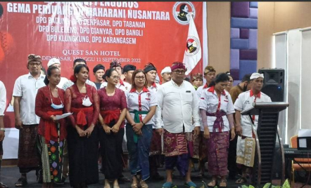 Deklarasi GPMN se-Bali Dukung Puan Maju Capres 2024 - GenPI.co