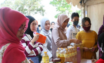 Pasar Murah di Kota Bandung Bukukan Penjualan Rp 408 Juta - GenPI.co