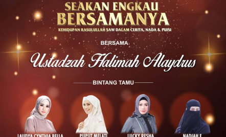 Profil Ustazah Halimah Alaydrus, Viral di TikTok, Dakwahnya Sejuk - GenPI.co
