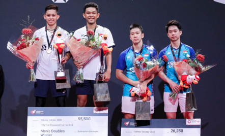 Juara Denmark Open 2022, Fajar/Rian Jadi Raja Ganda Putra Indonesia - GenPI.co