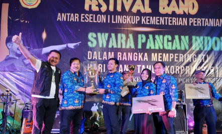 Festival Band Kementan Seru, Ditjen Tanaman Pangan Juaranya - GenPI.co