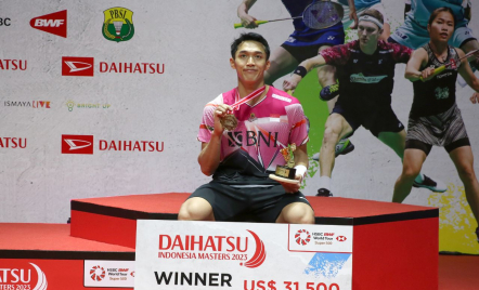 Juara Indonesia Masters 2023, Jonatan Christie Cetak Sejarah Baru - GenPI.co